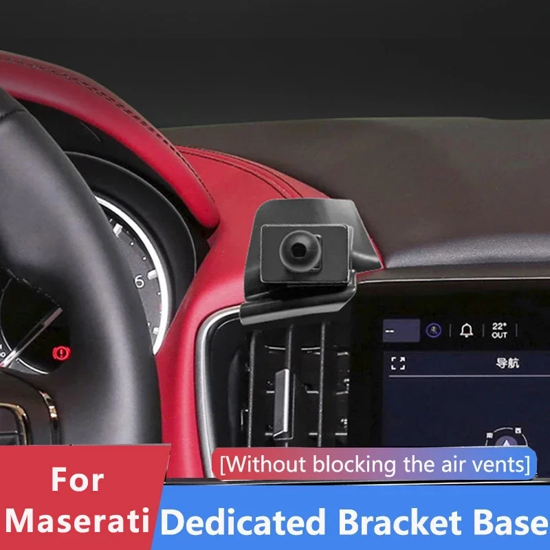 Suporte dedicado para carro, base de suporte para telefone, acessórios para Maserati Ghibli 2014 2015 2016 2017 2018 2019 2020 2021 2022