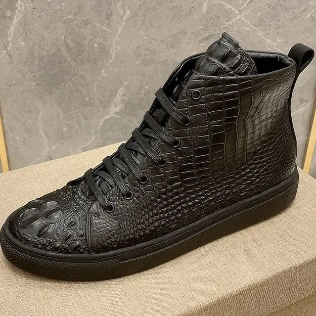Top Hight Quality Mens Casual Sneakers Real Leather mens Brand Designer Tennis Shoes Classic Fashion Design running shoes