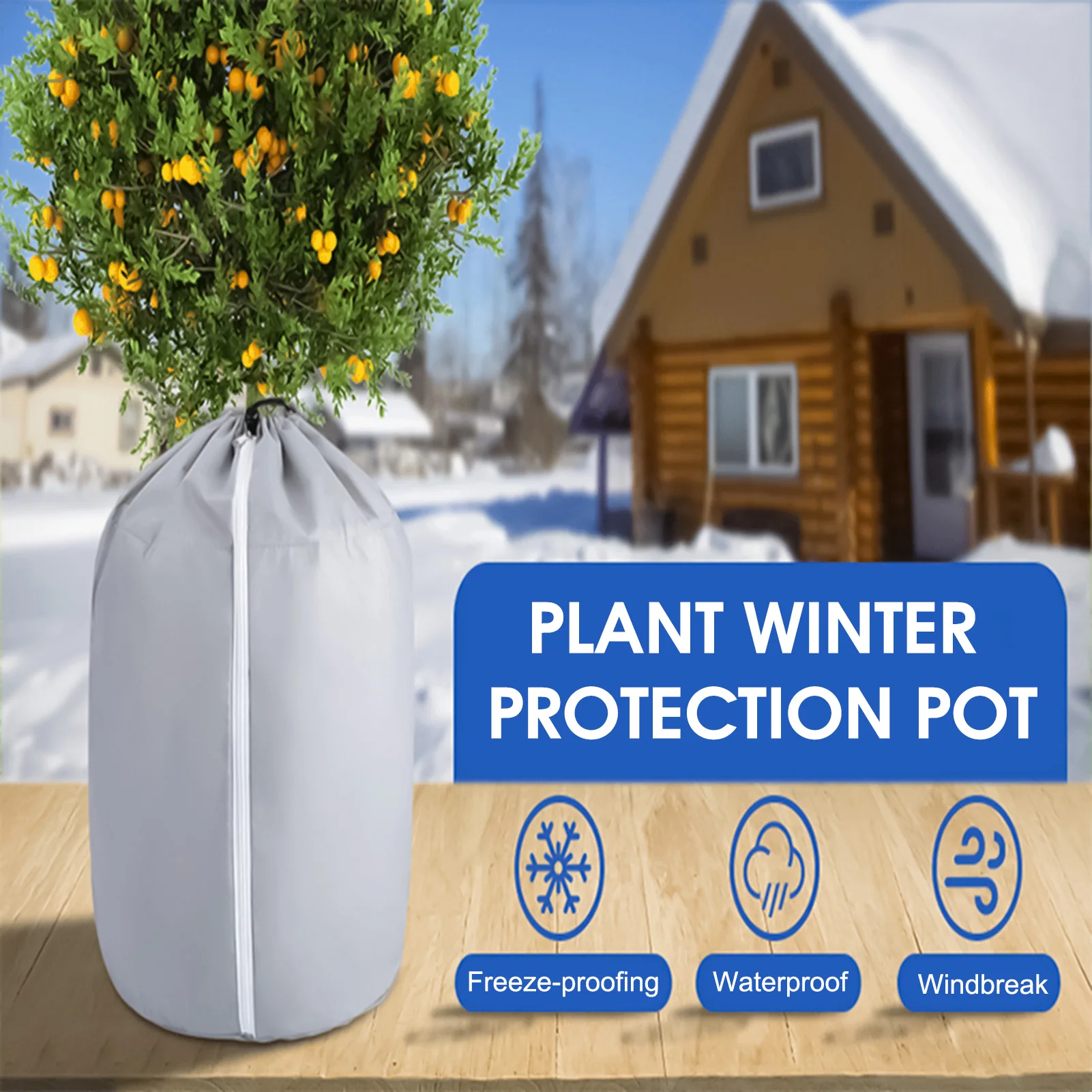 

Plant Freeze Cover Aluminum Mold Lining Heat Preservation Cover for Vegetable and Fruit in the Winter