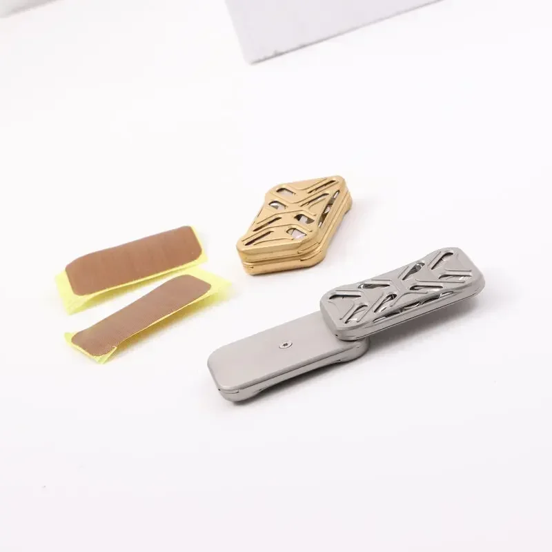 EDC Unlimited Push Card Stainless Steel Adult Office Decompression Personality Toy Leisure Entertainment Portable Trendy Play