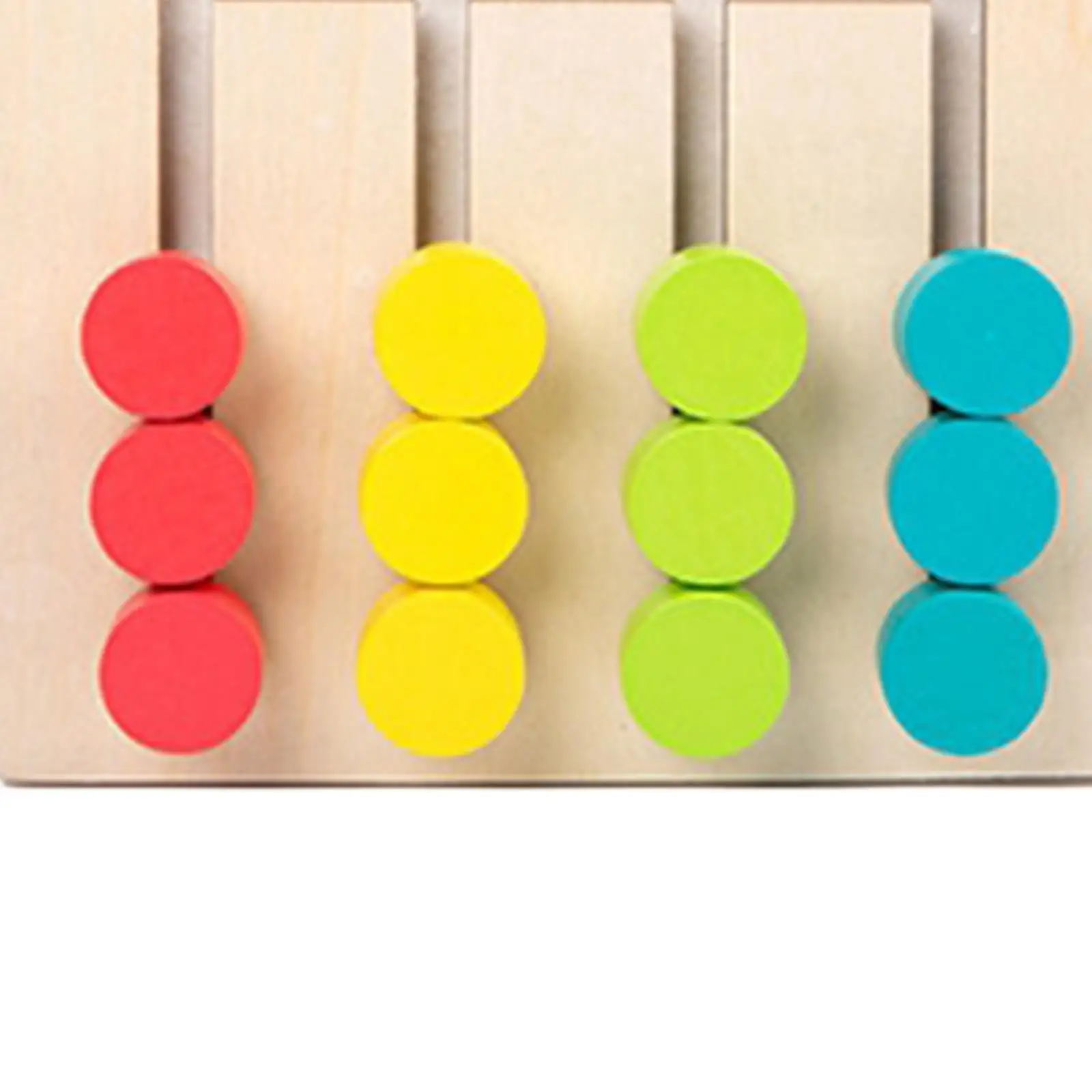 Montessori Toys Slide Puzzle Board Games Early Education Stem Toys Preschool Educational Toys for Child Toddler Birthday Gifts