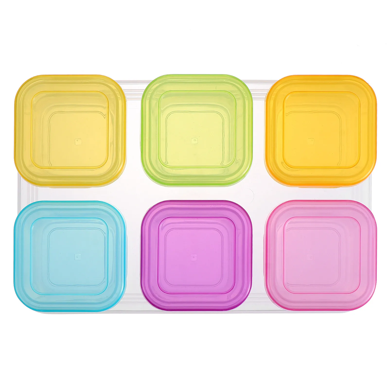 1Set Baby Food Storage Box Set Premium Food Containers for Milk Powder Snacks Fruit Microwave Refrigerator Safe