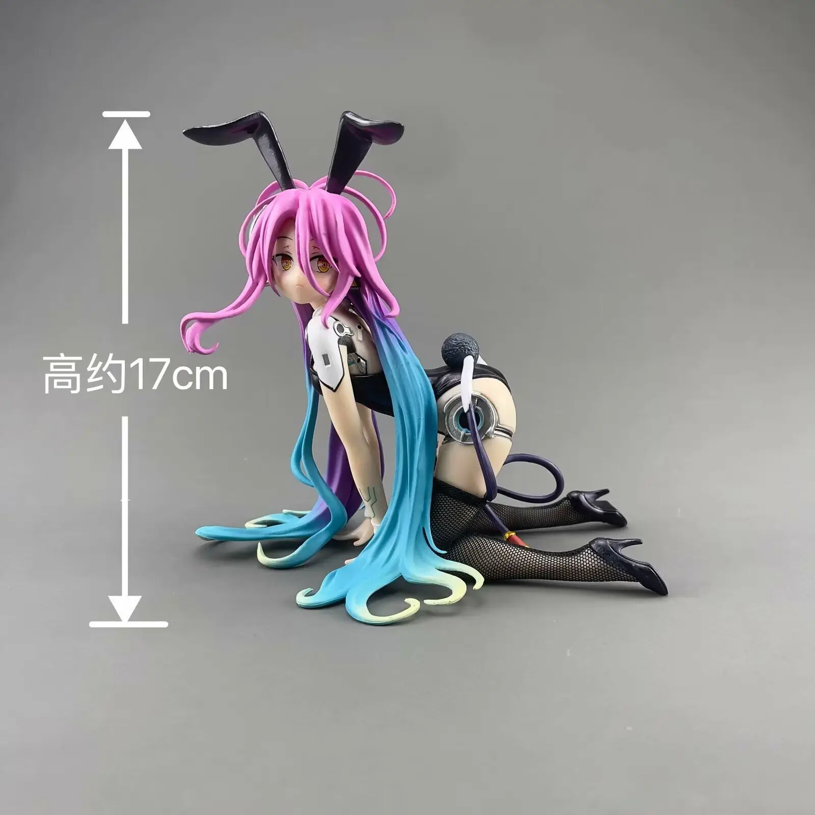 2024 No Game No Life B-Style Schwi Shuvi Doura Zero Jibril Great War Dola Bunny Figure Pvc Anime Model Doll Collectible Gift Toy