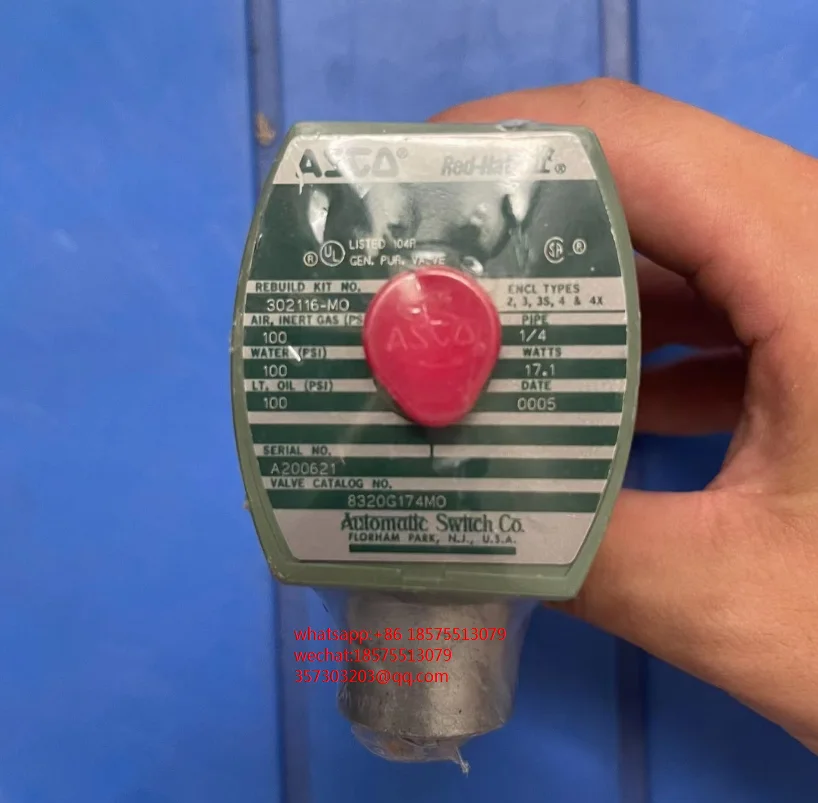 

For ASCO 8320G174MO Solenoid Valve 1 PIECE