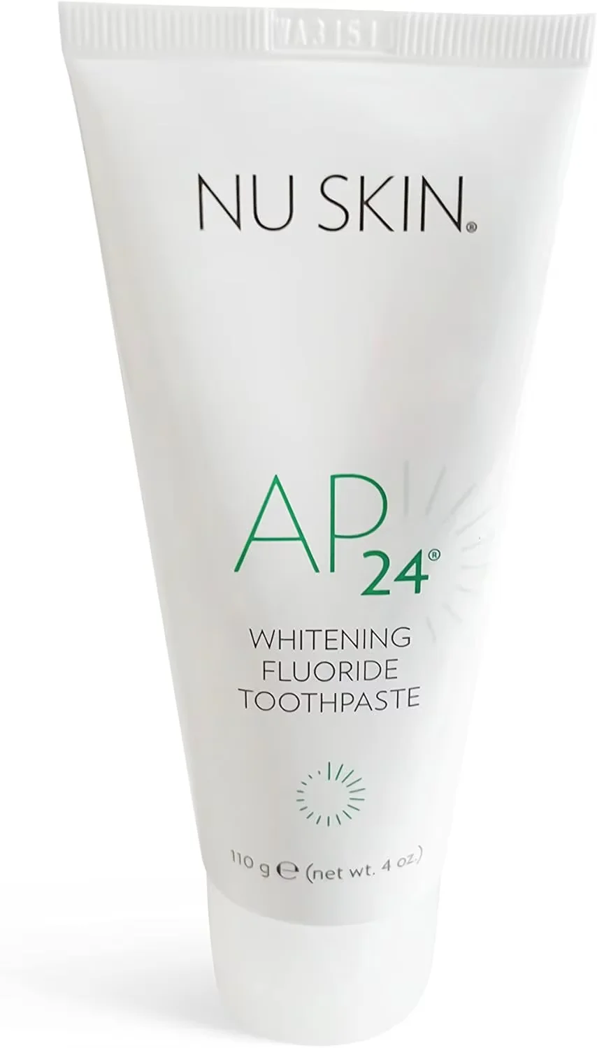 معجون أسنان Nu Skin AP 24 من الفلورايد لتبييض وتنظيف معجون أسنان لإزالة البقع الصفراء لنظافة الفم