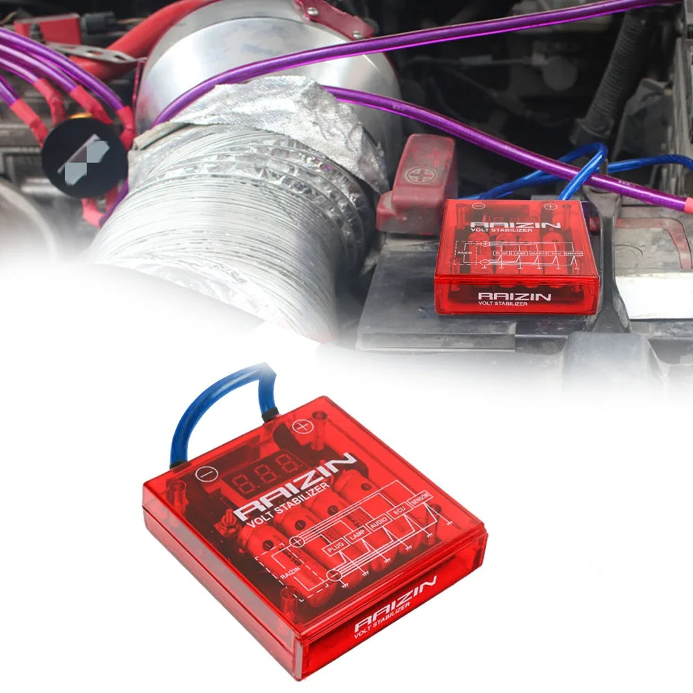 Hot Selling Engine Car Modification Purple Thor Electronic Rectifier Electronic Voltage Regulator Display Universal