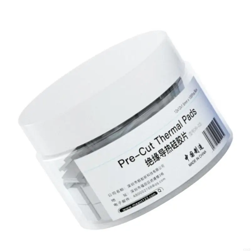 C90F 100pcs Térmica Folha silicone isolante resistência à temperatura