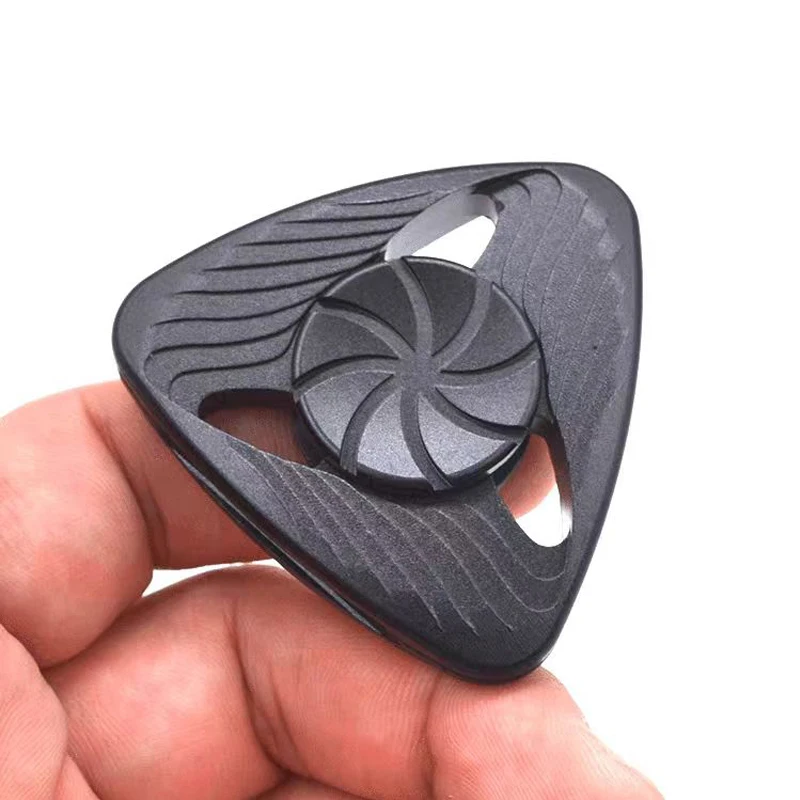 Extra Long Spin Metal Fidget Spinner Premium Bearing Quiet ADHD Anxiety Sress Relief Toys EDC Cool Gadgets For Kids & Adults