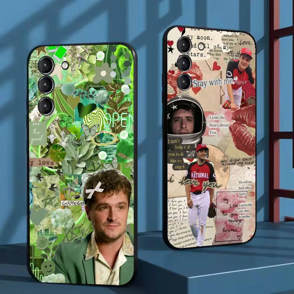 

Josh H-Hutcherson Phone Case For Samsung Galaxy A 91,80,73,72,71,53,52,51,22,5G Shockproof Soft Black Cover