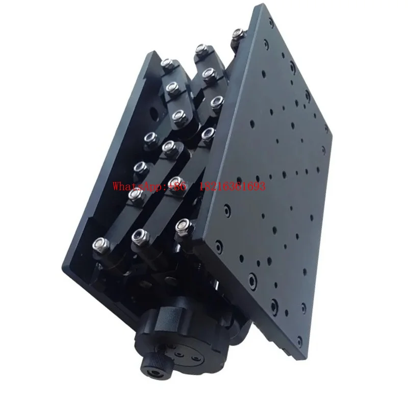 Limited Offer PT-SD409/409S High-precision Manual Lifting Z-axis Jack Lift Optical Sliding Lifting Platform Travel 120mm