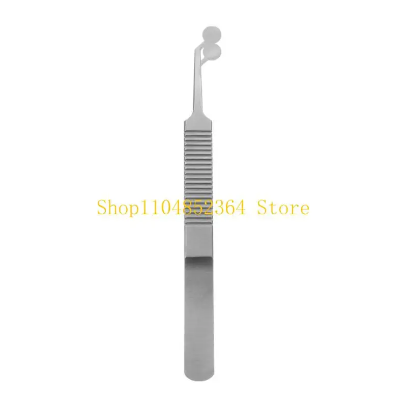 652F Ophthalmic Tweezers Clamp Metal Palpebral Gland Massage Meibomian Flaps Eyelid Forceps Clip Eye Apparatus Surgeries