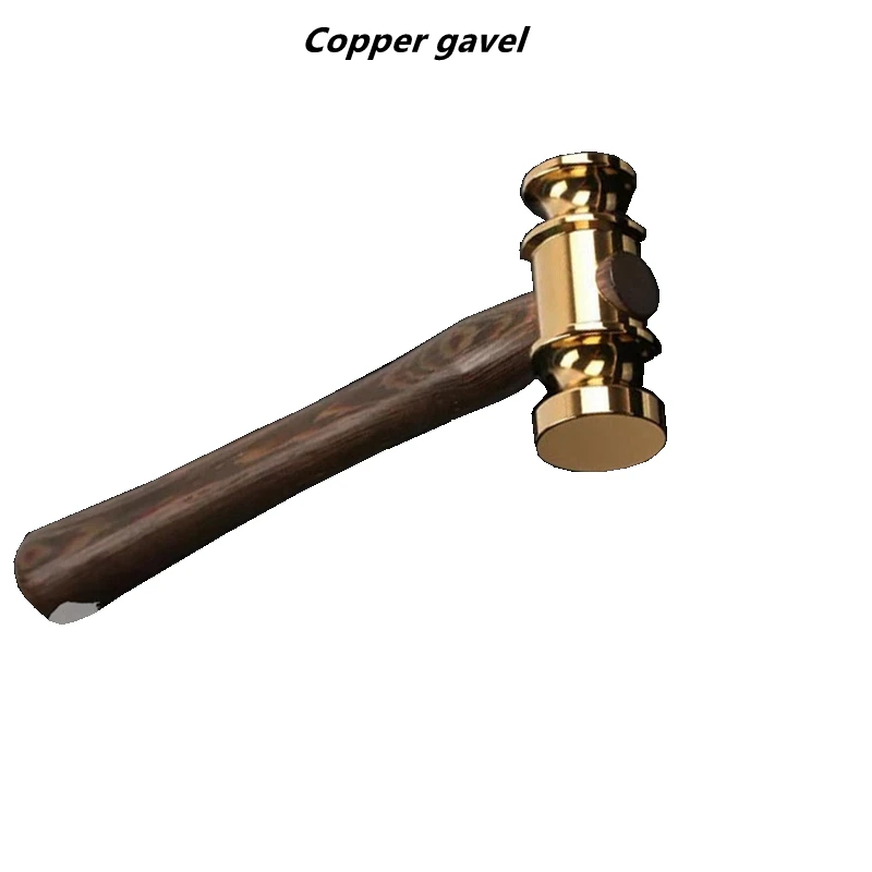 

Wind instrument repair tools Copper gavel Brass hammer Concave deformation repair