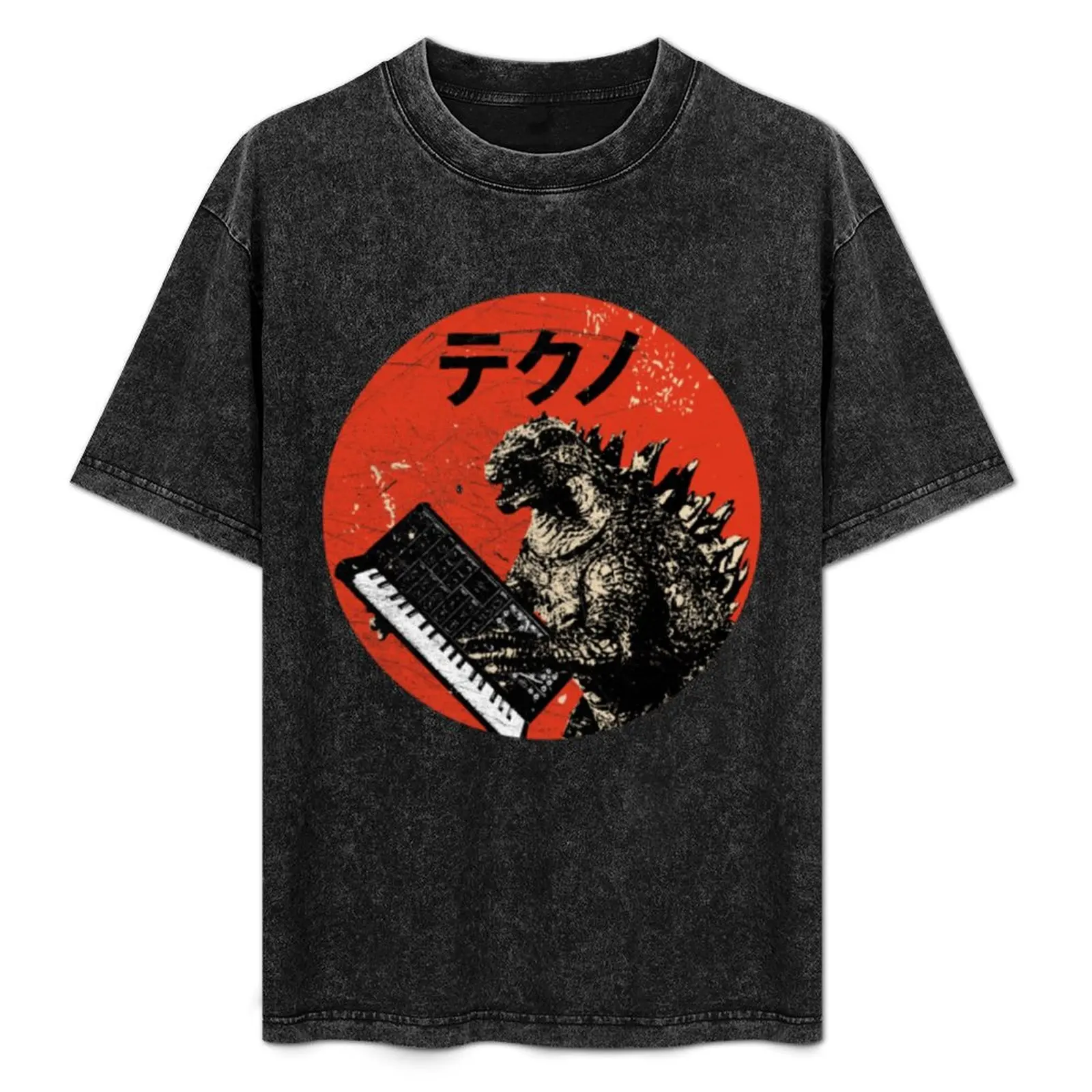 

Vintage Analog Synthesizer Japanese Retro T-Shirt anime tshirt funny shirt cotton Short sleeve tee mens cotton t shirts