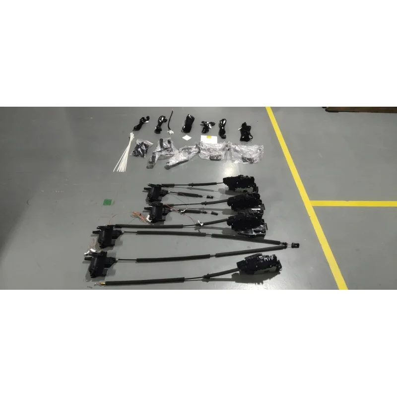 Power Suction Soft Close Door Lock Kit Fit Model 3 Model Y Auto Retrofit Upgrade Parts