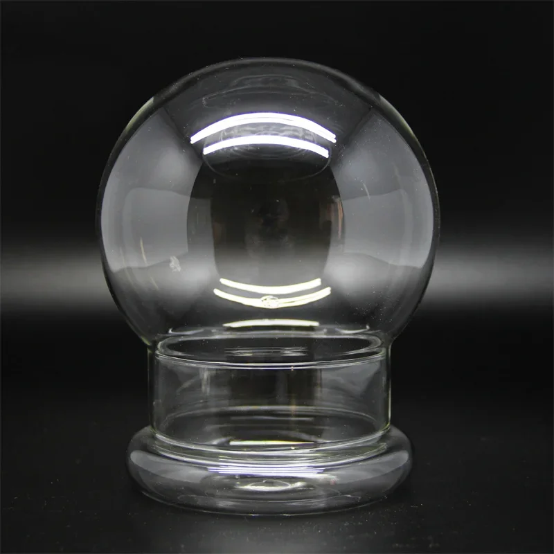 Split type Spherical Micro Landscape Vase Containers Desktop Glass Vase Green Moss Bansai Landscape Glass Terrarium Home Decor