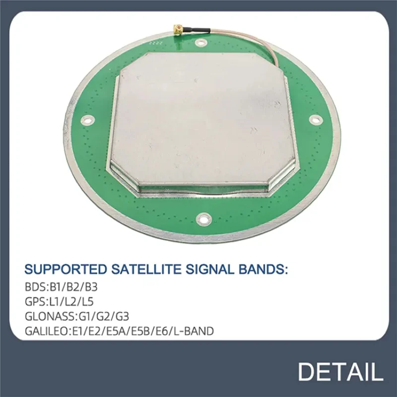 REPLA-GNSS Full Frequency Receiver Module High Accuracy For Galileo GPS BD Glonass L1 L5 RTK With Internal Antenna