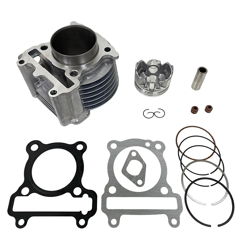 Motorcycle Engine 59mm Big Bore Cylinder Kit Motor for Yamaha MIO I 125 M3 GRAVIS GEAR S SOUL FAZZIO 125 GT125 AS125 2PH00 EFI