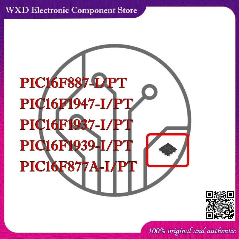 

PIC16F887-I/PT PIC16F1947 16F1937 1939 877A-I/PT Ordinary shell