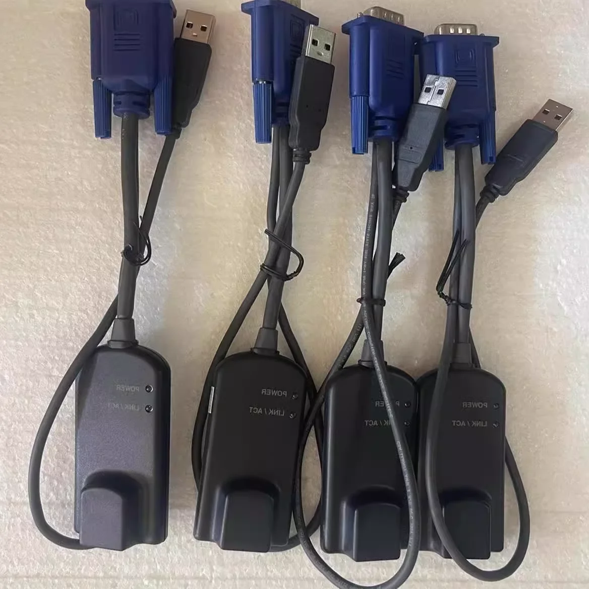 Used,For  American Avocent AMIQ-USB KVM interface module adapter cable VGA RJ45