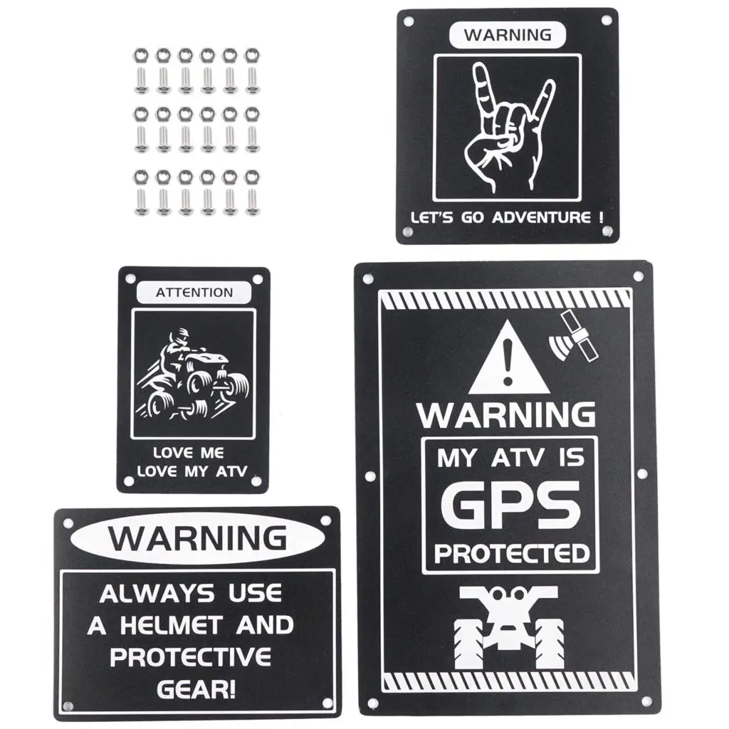 

For Yamaha Fender Warning Tag Plates Badges Decals Stickers RAPTOR 700 RAPTOR 700R SPECIAL EDITION YFZ450R/YFZ450R SE