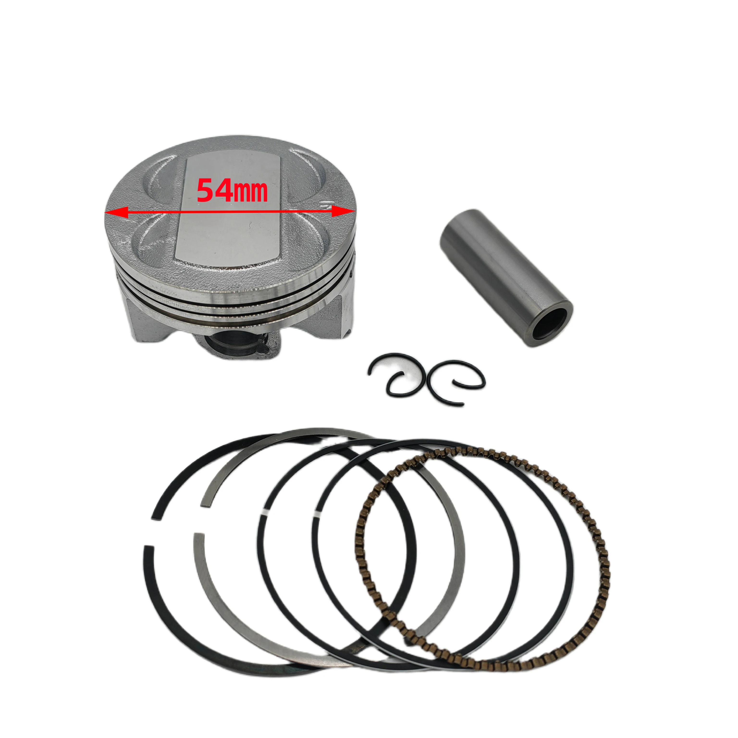 Motorcycle cylinder piston rings 54mm 59mm used for Kymco Bend Lover 4V Like150 Peopie G150 G5 Scooter