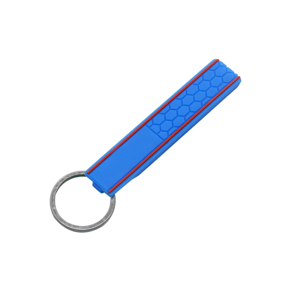 Car Keychain Cool Silicone for GTI Logo Emblem Badge Key Ring for VW Golf MK2 MK3 MK4 MK5 MK6 MK7 Polo Car Auto Accessories