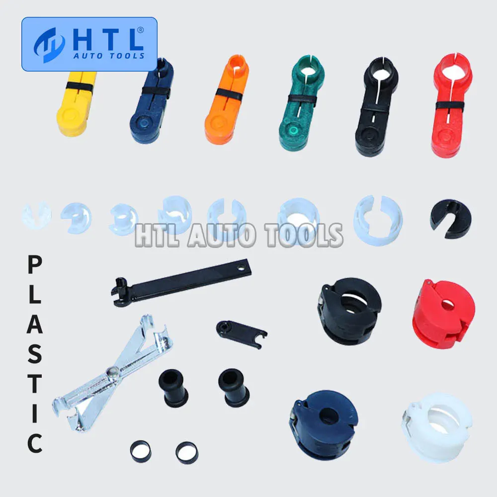 22pcs Master Quick Disconnect Tool Kit for Automotive AC Fuel Line and Transmission Oil Cooler Line（plastic/steel）