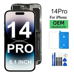 OLED Pantalla For IPhone 14 Pro LCD Display Touch Digitizer Assembly With 3D Touch For IPhone 14 Pro LCD Screen Replacement
