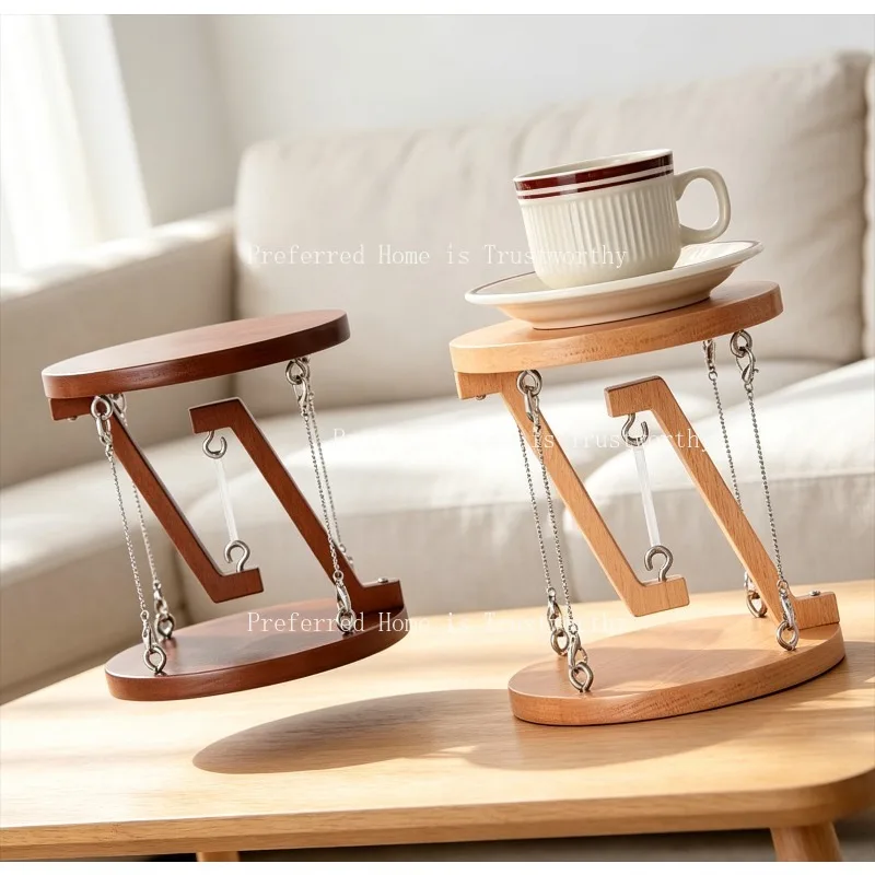 Suitable for Tensegrity Floating Table Wooden Stand, Desktop Decor for Desk, TV Cabinet, Living Room & Office
