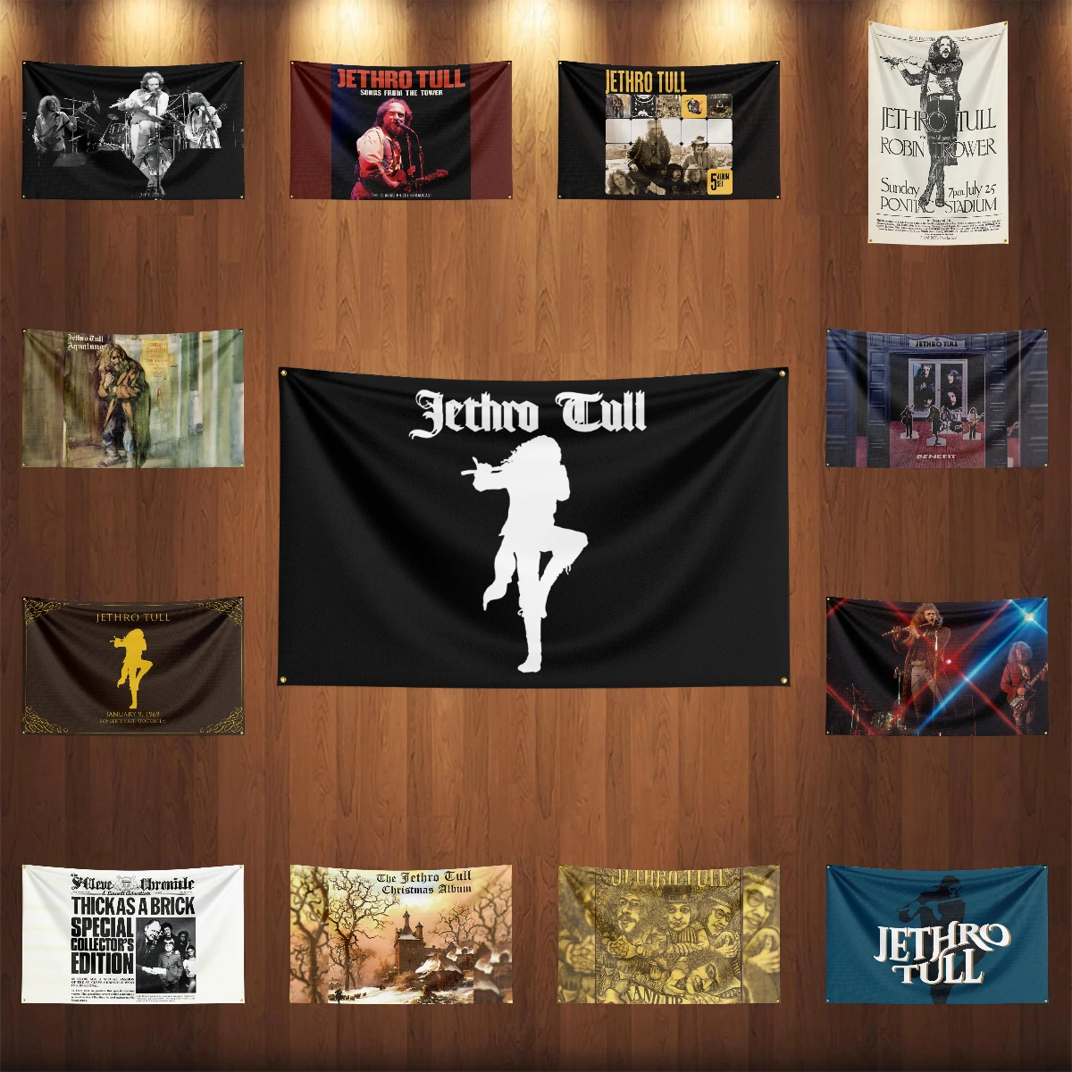 Флаг Heavy Rock Band J-Jethro-Tulls 3x5 футов, полиэстер, цифровая печать, баннер для декора спальни, настенный декор, уличный гобелен, украшение