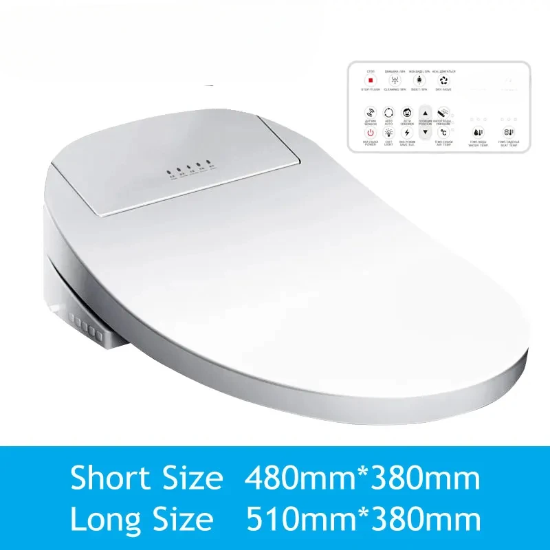 smart toilet seat cover electronic bidet cover clean dry seat heating wc intelligent toilet seat cover