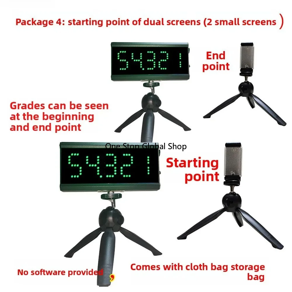 Automatic induction of sprint test in track and field roller skating competition with laser timer