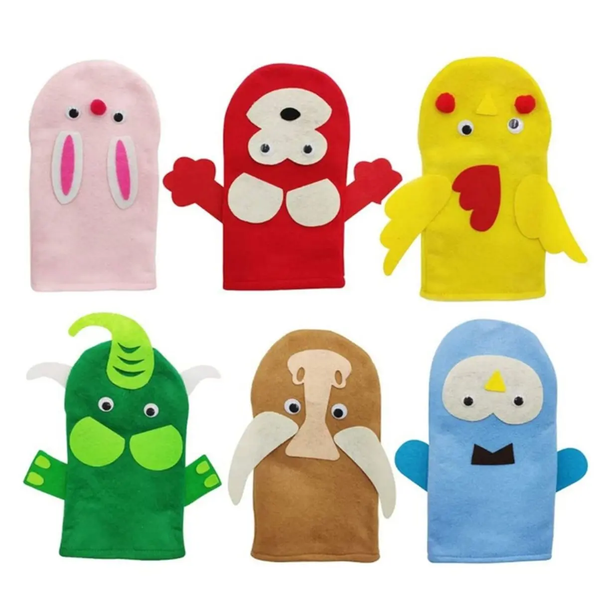 kit-de-fabricacao-de-fantoches-de-mao-para-criancas-conjunto-de-artesanato-de-fantoches-de-feltro-com-pompons-e-olhos-moveis-para-contar-historias-e-dramatizacao-diy