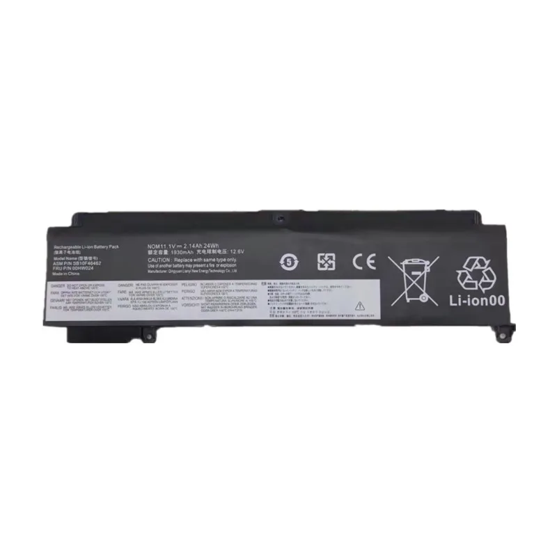 High Quality SB10J79002 Replacement Laptop Battery 11.4V 24WH 2140mAh for Lenovo T460S 01AV405 01AV406 00HW024 00HW025 Brand New