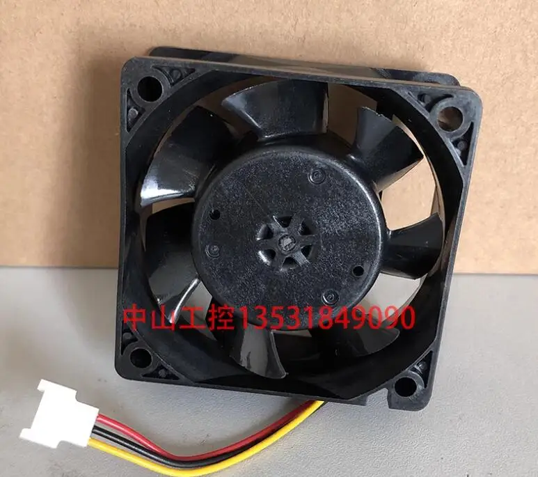 MELCO MMF-06L24SS CA2607H01 DC 24V 0.13A 60x60x25mm 3-Wire Server Cooling Fan