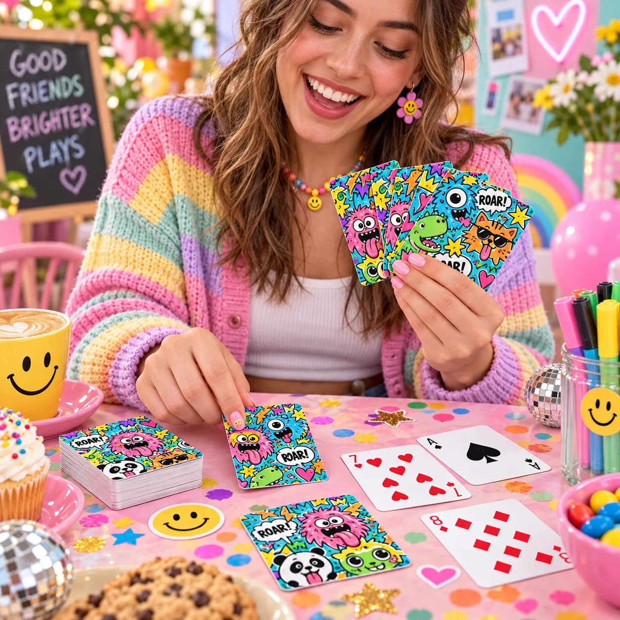 Özel Tasarımlı Beyaz Karton Oy - Party Games Cards incelemesi ve fiyatı