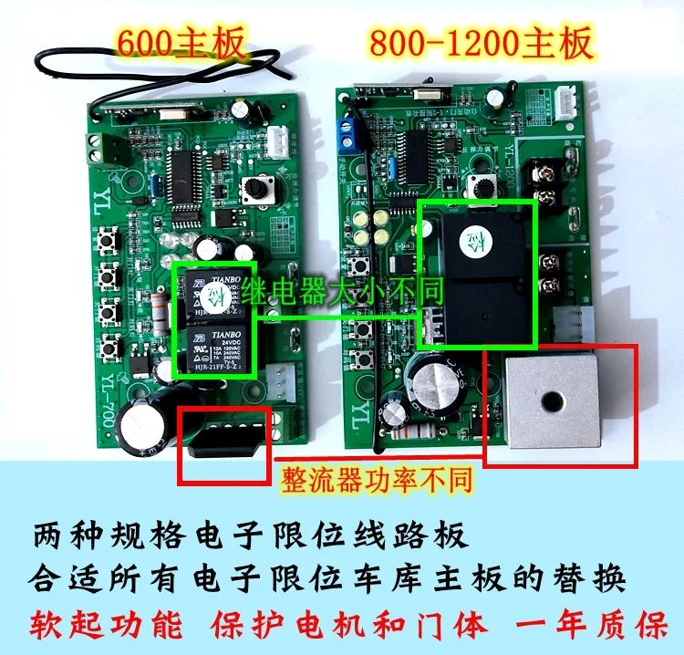 Flap Door Electronic Limit General Main Board Control Board Garage Door Circuit Board Xiseide Doorman Automatic Door Motor