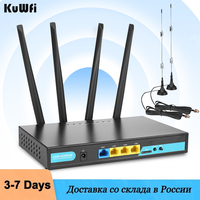 KuWFi Wireless LTE Router 300Mbps 4G WIFI Router With Sim Card High Speed WIFI Extender Long Range Extend Antenna Through Wall