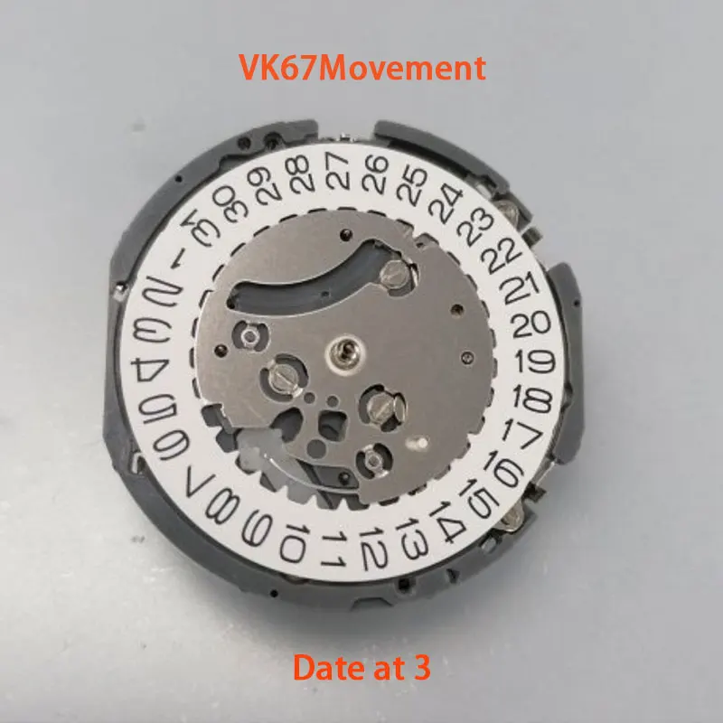 Quartz Movement Japan Original VK63 Movement Watch Repair Parts For Rolex Ditona Submariner Watch Wrist Movement Replacement