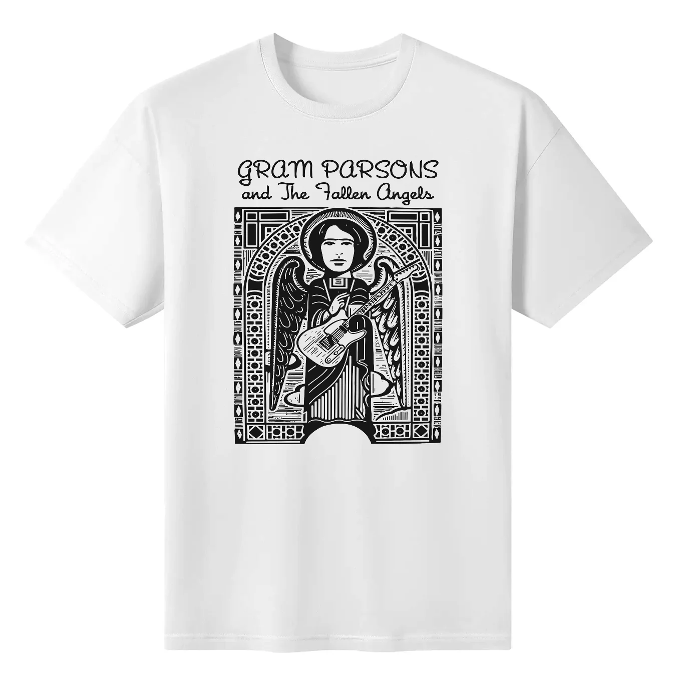 

Gram Parsons And The Fallen Angels Demon Folk Rock Retro T Shirt