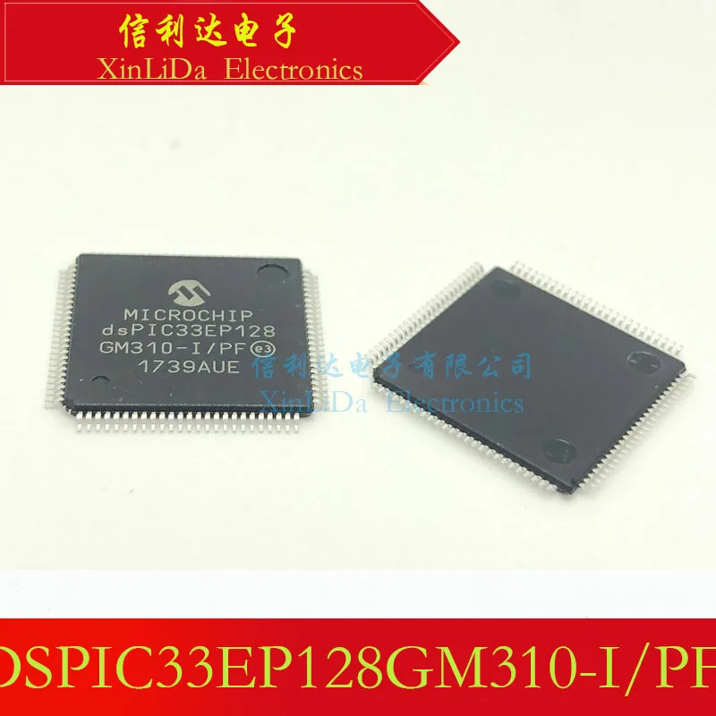 DSPIC33EP128GM310-I/PF DSPIC33EP128GM310 DSPIC33EP128 QFP100 Embedded processor New and Original