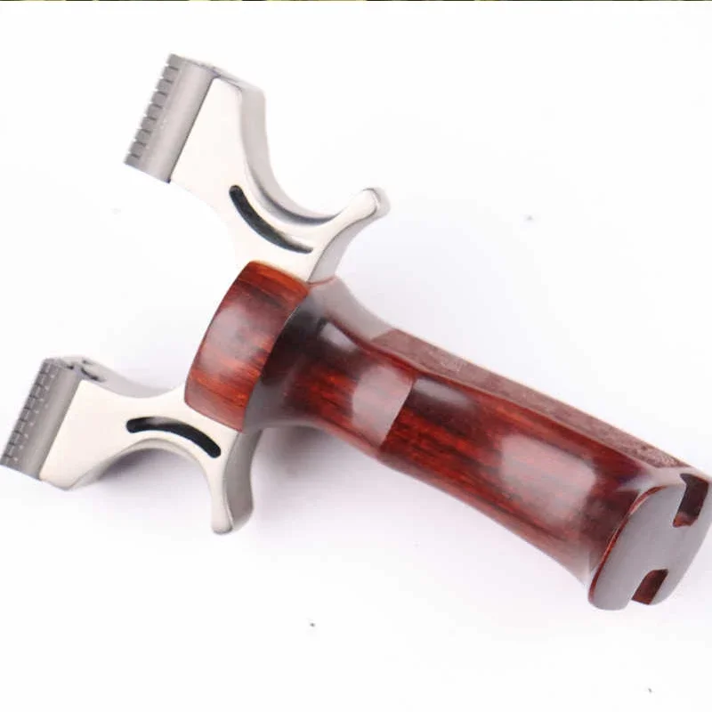 

Stainless Steel Solid Wood Slingshot Outdoor Hunting Accessories with High Precision Targeting for Sports and Festival Gifts