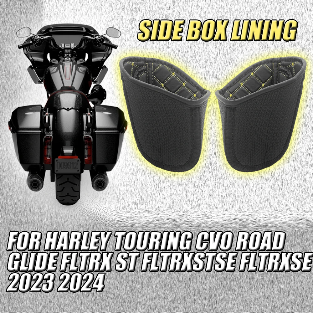 

For Harley Touring CVO Road Glide FLTRX ST FLTRXSTSE FLTRXSE 2023 2024 Side Box Liners Saddle Bag Liners Trunk Liners