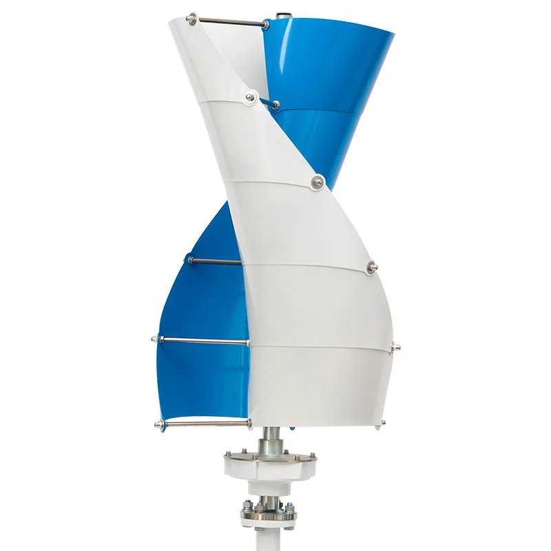 

Ветряная турбина с низкой скоростью запуска, 800 Вт, 24 В, ветрогенератор с вертикальной осью в стиле тюльпана