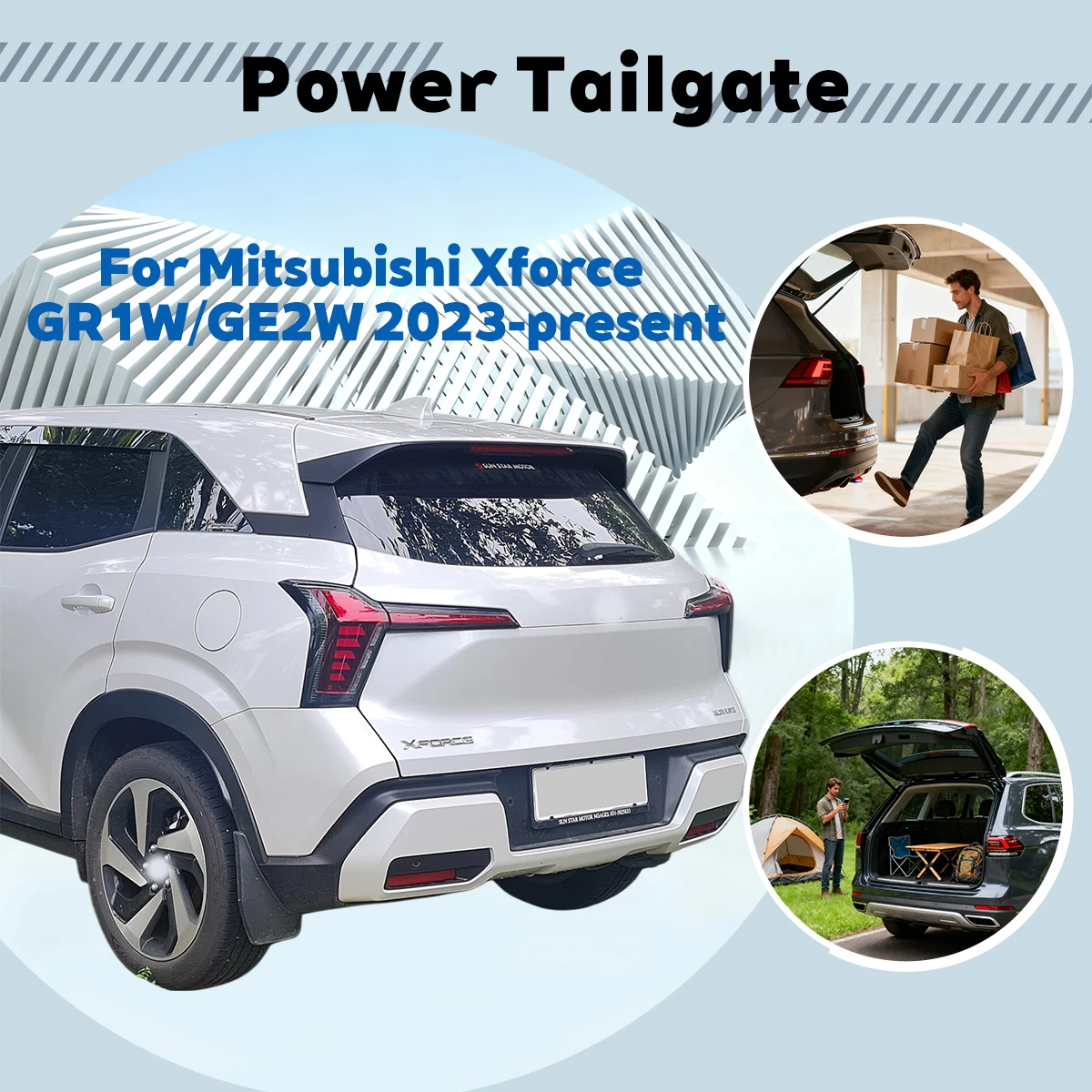 For Mitsubishi Xforce GR1W/GE2W 2023-present Liftback Automatic Lifting Electric Tailgate Lock Module Closing System