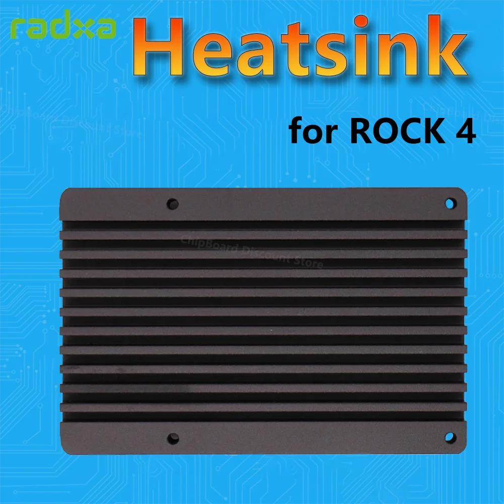 Radxa Heatsink for ROCK 4 Designed for Radxa ROCK 4 Series Easy to Install and Remove New