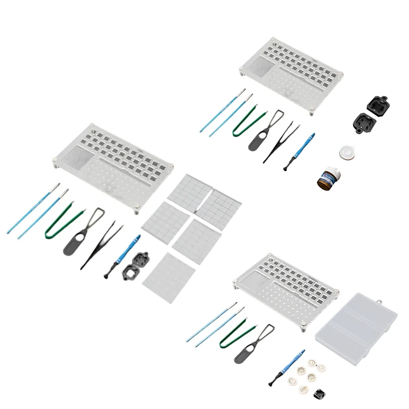 Switch Tester Opener Key Caps Tool Acrylic Lube Station Removal Platform Keycaps Puller Mechanical Keyboards DIY Kit