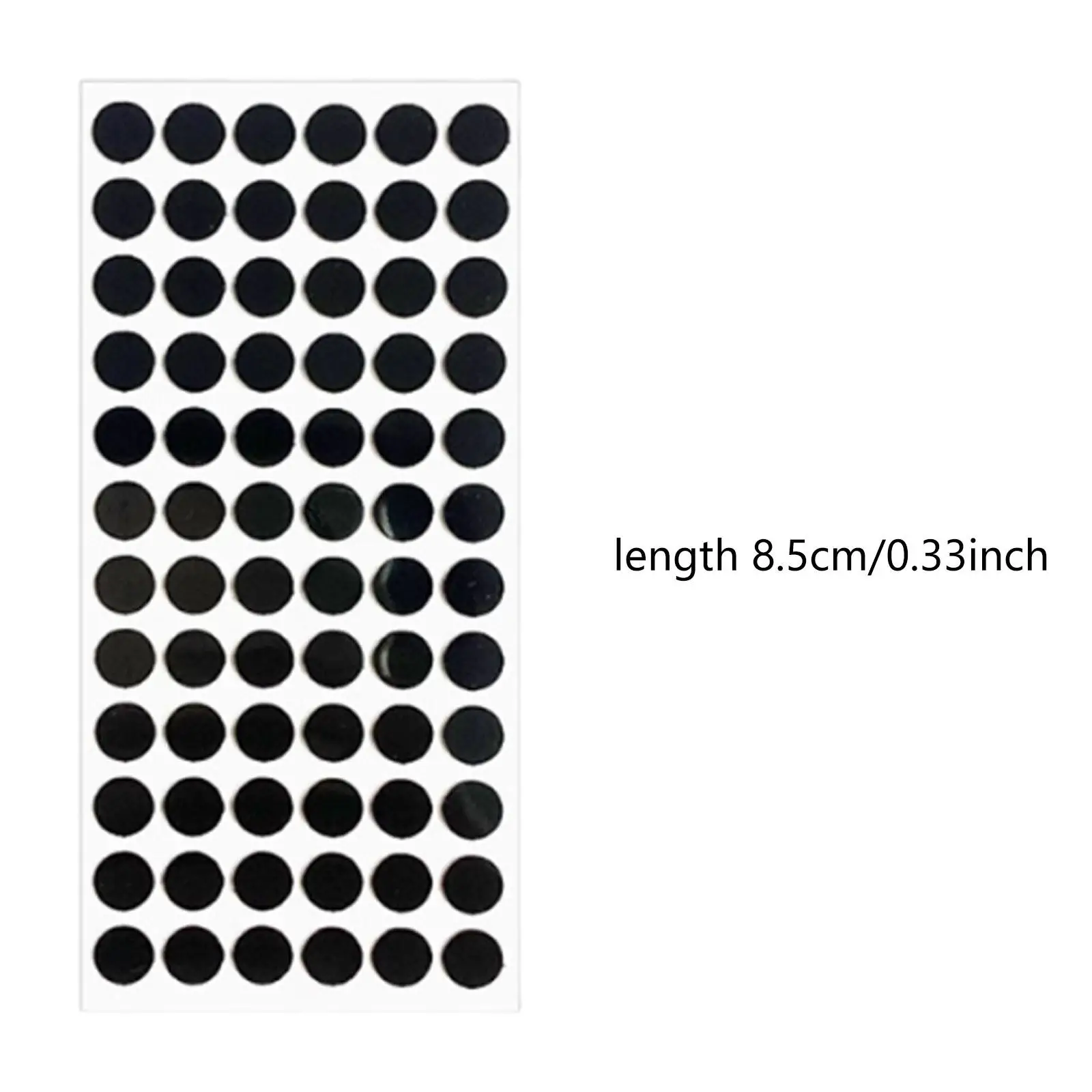 電話スクリーンステッカーアクセサリープロフェッショナル8.5mm、実用的で取り付けが簡単、交換用ドット接着剤ラウンドステッカー