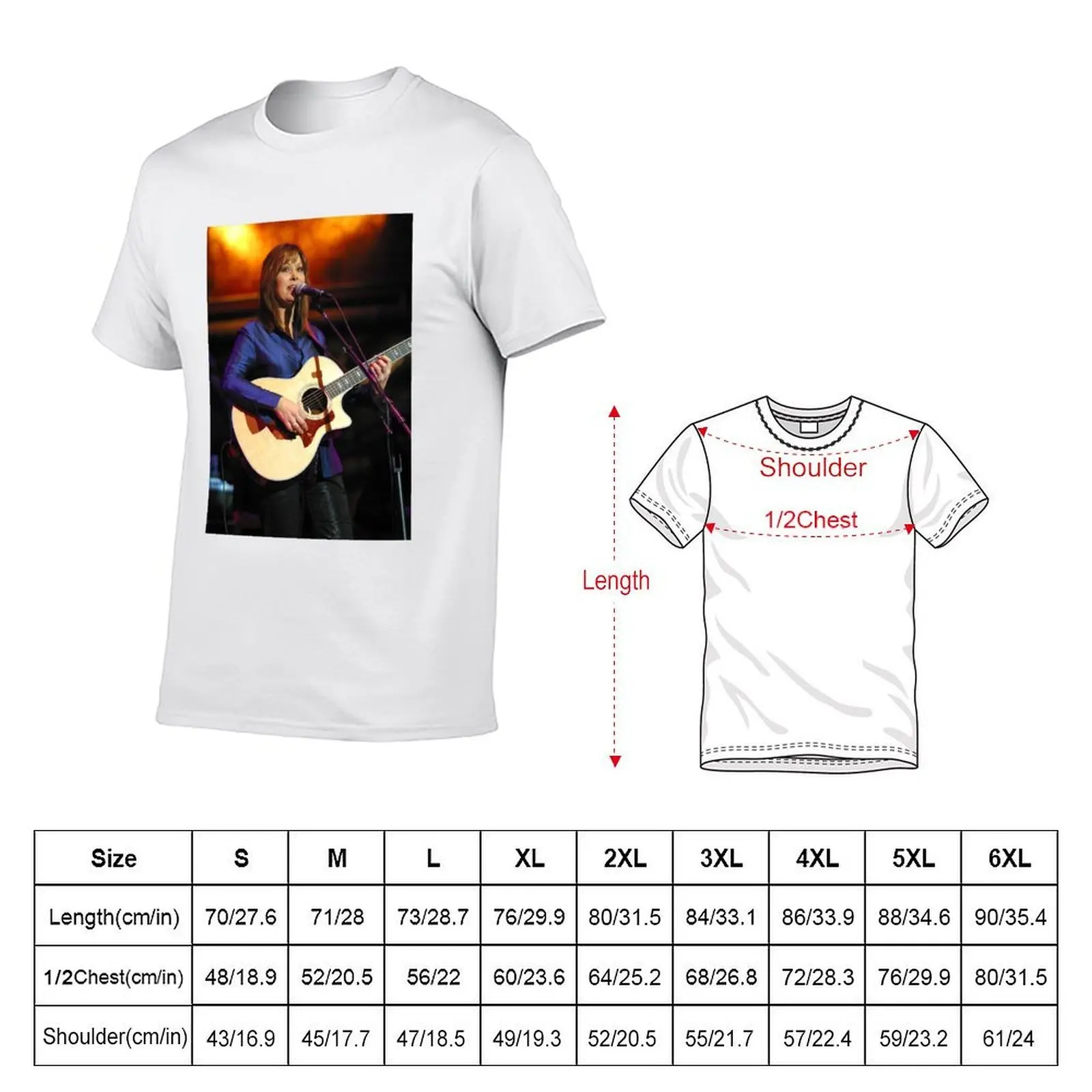 Suzy Boggus - Photograph T-Shirt plus size tops oversized t shirt men workout shirt