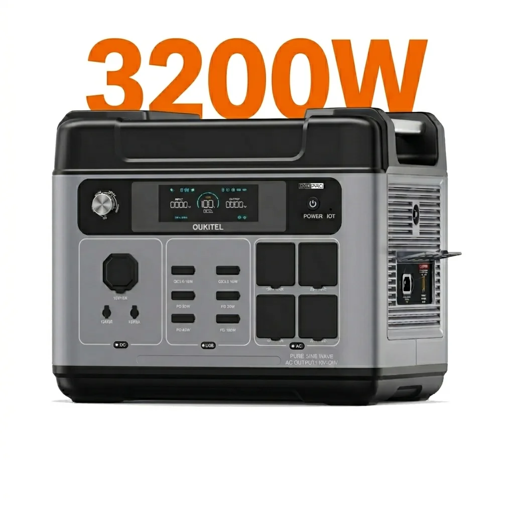 3200W 3000W Lifepo4 Battery Generador Solar Portatil Powerstation Fast Charge Solar Generator 2400W 2500W Portable Power Station — купить у AliExpress WW